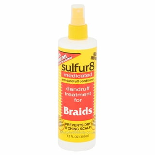 Sulfur 8 Medicated Braid Spray Anti-Dandruff Treatment 237ML