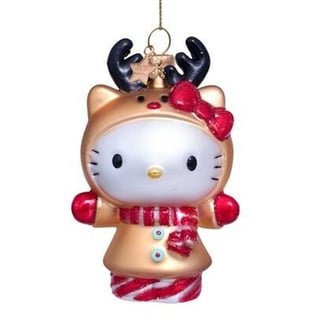 Kerstbal Hello Kitty Rendier