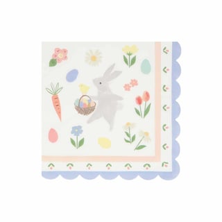 Meri Meri Easter Bunny Large Servetten