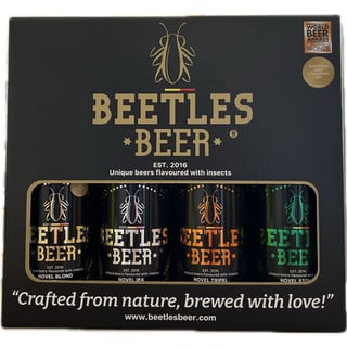 Beetles Beer Cadeauverpakking 4-Pack