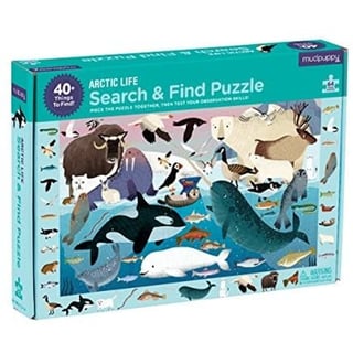Mudpuppy Puzzle Search & Find Artic Life 64 Delig 4+