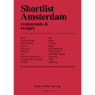 Boek Shortlist Adam Restaurants &Recipes