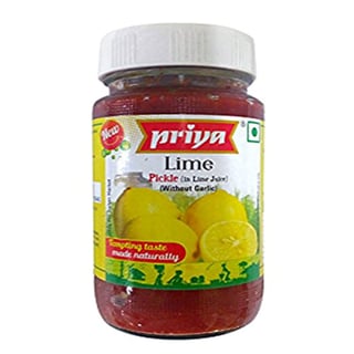 Priya Lime Extra Hot Pickle 300 Grams