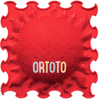 Ortoto Shining Sun Mat - Kleur: Light Red
