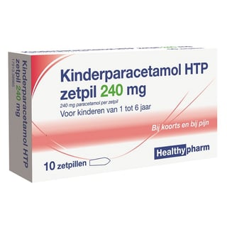 Paracetamol Kind 240mg Av Hea 10zp
