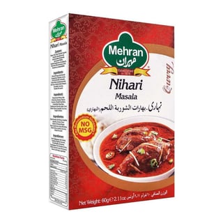 Mehran Nihari Masala 60Gr