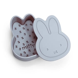 Atelier Pierre Miffy Care Nijntje Silicone Zeepdoosje Silver Blue Miffy Soapbox