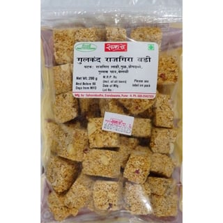 Sakas Gulkand Rajgira Wadi 200Gr