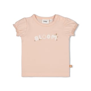 T-Shirt - Bloom with Love Roze