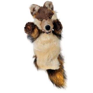 Long-Sleeved Glove Puppets Wolf