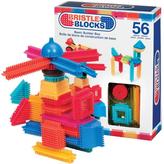 Bristle Blocks 56 Pieces Box 2+