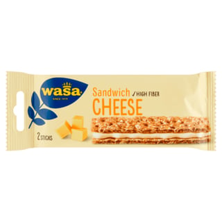 Wasa Sandwich Cheese 3x2 Stuks