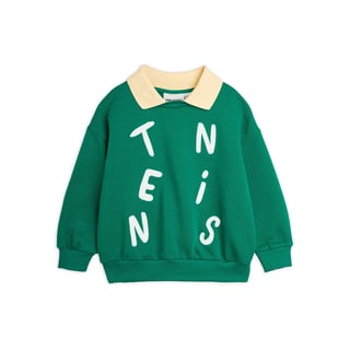 Mini Rodini Tennis Application Collar Sweatshirt