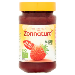 Zonnatura Fruitspread Aardbei Bio