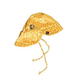Beach & Bandits Stu-Art Sun (UPF50+) Hat Golden Orange
