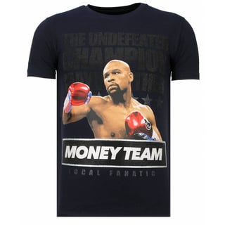 Money Team Champ - Rhinestone T-Shirt - Navy