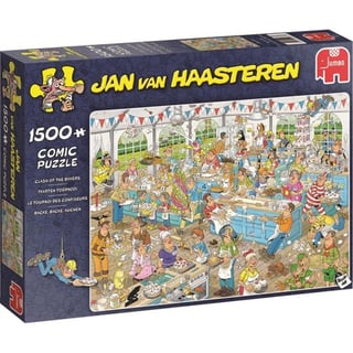 Jan Van Haasteren Puzzel Taarten Toernooi 1500 Stukjes