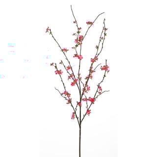 Kunstbloem Sakura Bloesem Roze Op Tak 120cm