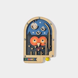 Wooden pinball Game Mini - Owl
