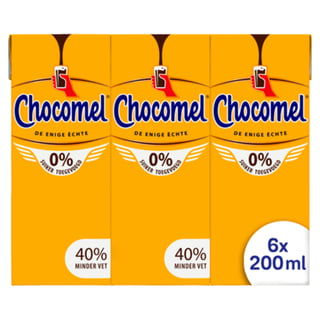 Chocomel 0% Suiker Toegevoegd 6x200