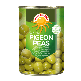 Valle Del Sole Green Pigeon Peas 400gr