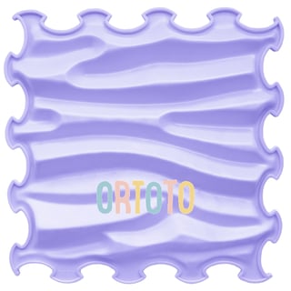 Ortoto Sandy Waves Mat - Kleur: Lavender