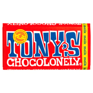 Tony's Chocolonely Chocoladereep Melk Fairtrade