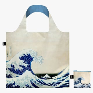 LOQi Folding Bag - Great Wave