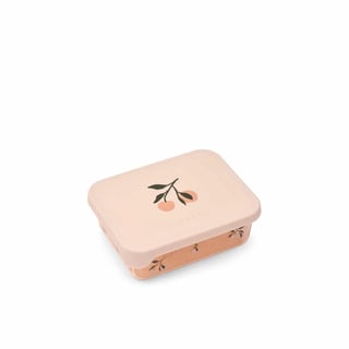 Liewood Broodtrommel - Ako Tritan Snack Box Peach / Sea Shell