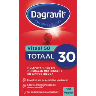 Dagravit Vitaal 50+ 100tabl 100