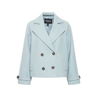 Short Autumn Jacket - Blue