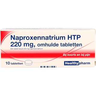 Healthypharm Naproxennatrium 220mg Tabl. 10s