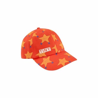 Tiny Cottons Dancing Stars Cap Summer Red