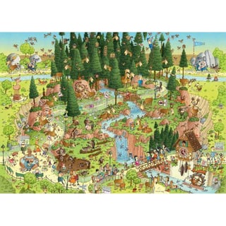 Puzzle 1000st. Black Forest Habitat