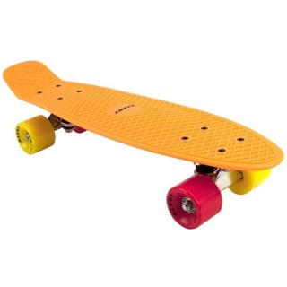 Alert Outdoor Skateboard 55 Cm Neon Oranje