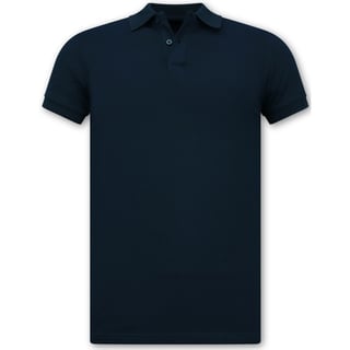 Heren Polo - Polo Heren Korte Mouw - Polo Shirt Heren - Slim Fit - A150 - Donker Blauw