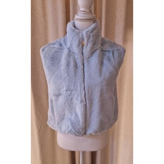 Trendy Soft Gilet - Iced Blue