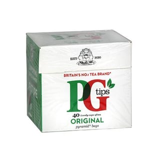 PG Tips Pyramid Original 40 Tea Bags