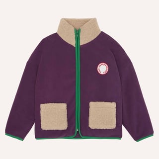 The Campamento Purple Polar Kids Jacket