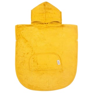 Timboo badponcho's in prachtige kleuren - Ochre