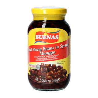 Buenas Red Mung Beans in Syrup 340g