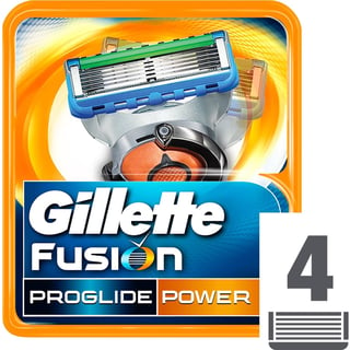 Gillette Fusion ProGlide Power - 4 Stuks - Scheermesjes