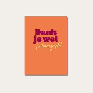 Le Club Des Vins - Wenskaart - I'm Forever Grapeful