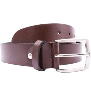 Leather Belt Brown - brown