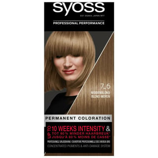 Syoss Color Baseline 7-6 Middle Blond 115