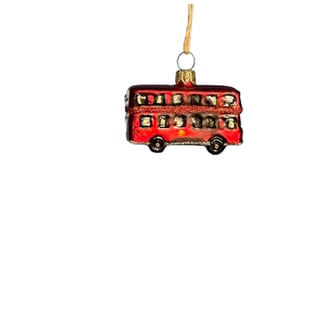 Kerstbal Mini London Bus