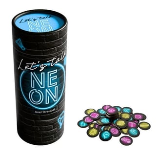 Let's Talk Neon Blauw