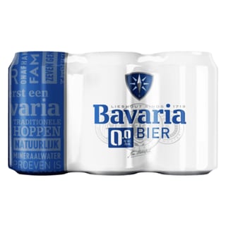 Bavaria 0.0% Original in Blik 6-Pack