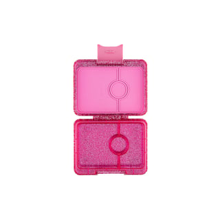 Yumbox Snack 3 Vakken Sparkle Roze Glitter / Roze Clear - Roze