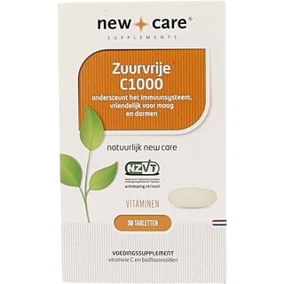 New Care Zuurvrije C1000 30 Tab